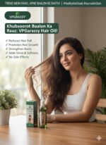 VPGRASSY Red Natural Hair Fall Control Oil 100ml | Ayurvedic Hair Growth Oil for Strong Roots & Reduced Hair Fall | Anti-Hair Loss Herbal Blend for Men & Women (100% Natural) - Image 5