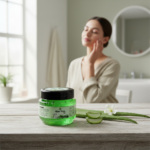 VPGRASSY Natural Aloe Vera Gel – 100gm | Soothing & Hydrating Gel for Face, Hair & Skin | Pure Herbal Moisturizer for Men & Women | Paraben-Free - Image 2