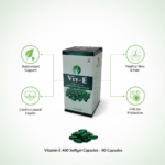 VPGRASSY Vitamin E Capsules for Skin & Hair | Antioxidant Support for Glow, Hydration, Dark Spot Reduction & Hair Strengthening | Beauty & Wellness Supplement (90 Capsules in Bottle) - Image 7