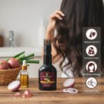 VPGRASSY Natural Onion Hair Oil – 100ml | Enriched with Red Onion, Black Seed & Herbal Oils for Hair Growth, Strength & Shine | Anti-Hairfall & Nourishment Formula for Men & Women - Image 5