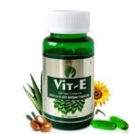 VPGRASSY Vitamin E Capsules for Skin & Hair | Antioxidant Support for Glow, Hydration, Dark Spot Reduction & Hair Strengthening | Beauty & Wellness Supplement (90 Capsules in Bottle)